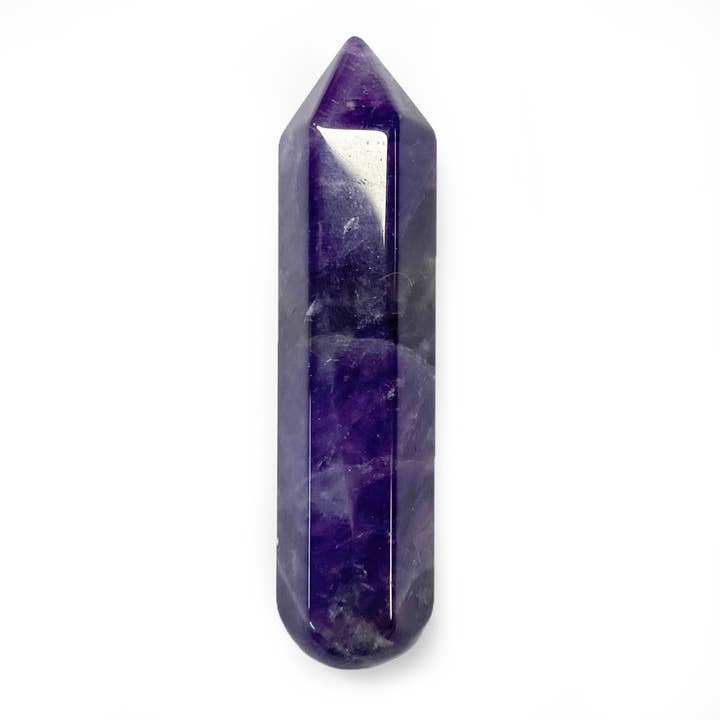 Amethyst Crystal Wand (60mm) for wholesale by Holistic Trader