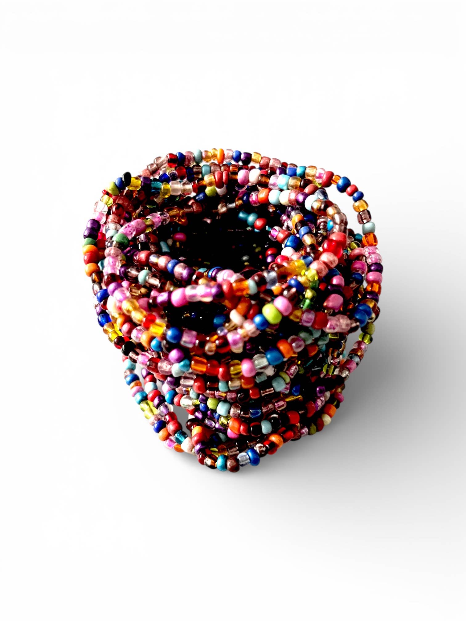 Erik & Mike – wholesale Beaded bracelet – Beaded bracelets 50 pcs  metallic multi mix $.60  each0