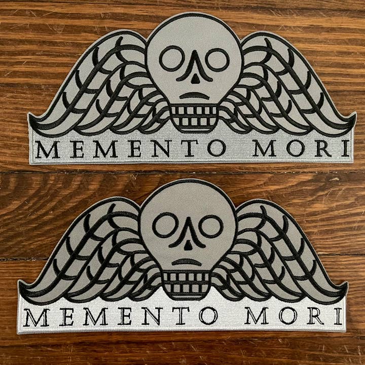 memento mori backpatch por atacado de Studio Katoween