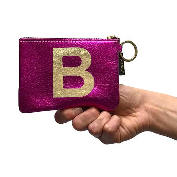 Zina Kao Exclusives - Wholesale Coin Purse - Women's - The Applique Kara: INITIALS!