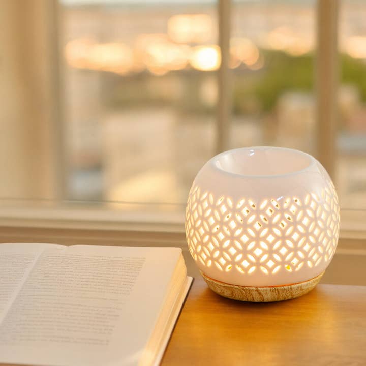 Zen'ArĂ´me - Wholesale Fragrance Warmer - Qianbi Ceramic Fragrance Burner for Melts and Scents8