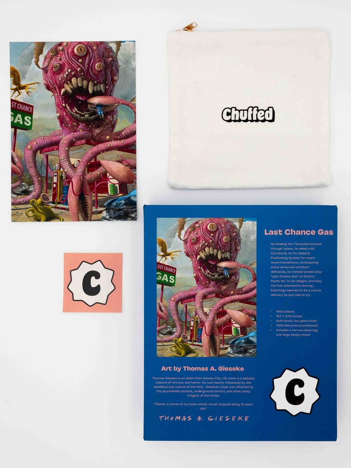Last Chance Gas - Puzzle da 1000 pezzi per la vendita all'ingrosso da parte di Chuffed, LLC