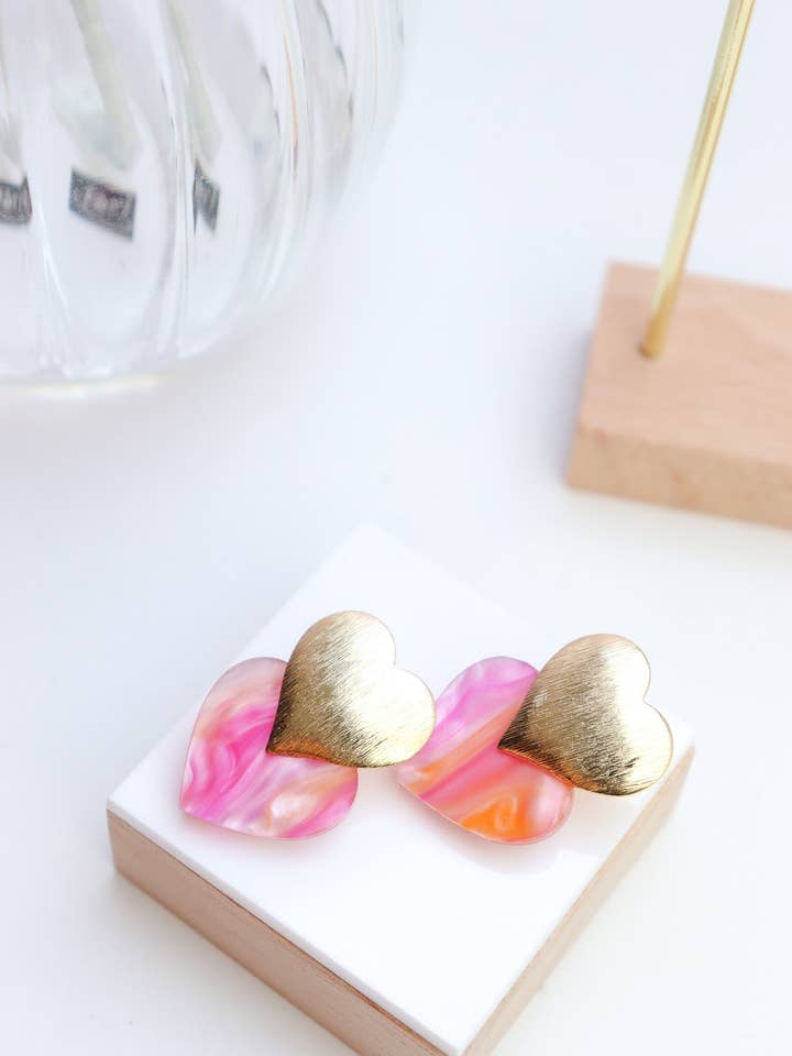 Caroline Tropical Mother-of-Pearl Earrings for wholesale by CG Home