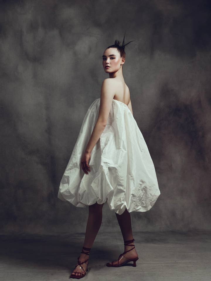 Puffy Dress for wholesale by Ruaa Elmansuri