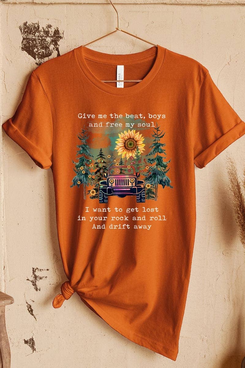 COLORBEAR - Vente T-shirt à imprimés – unisexe - DONNEZ-MOI LE RYTHME T-SHIRT UNISEXE À MANCHES COURTES10