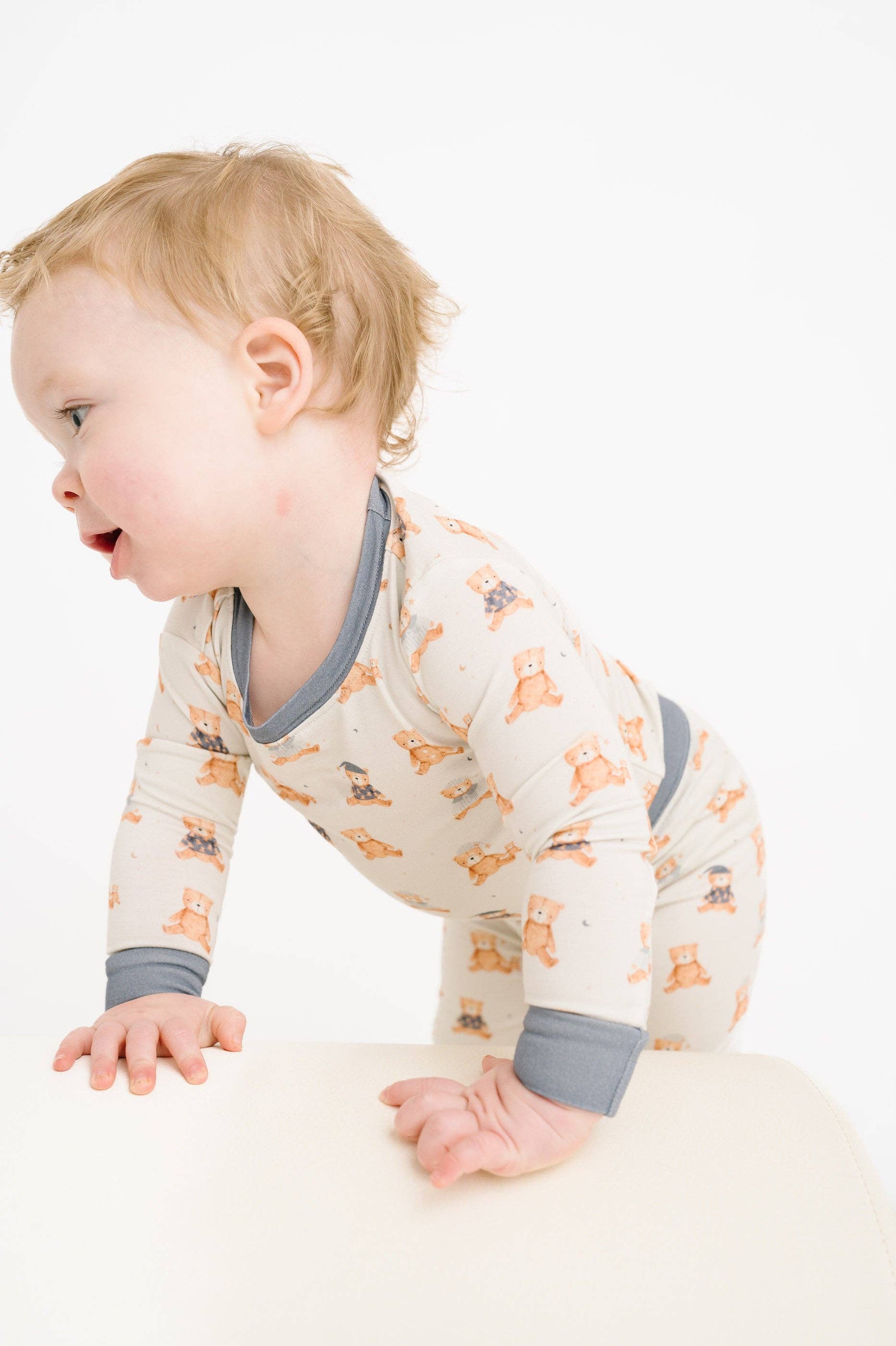 Little One Shop - Wholesale Sleepwear Set - Kids - Teddy Bedtime Bamboo Set4