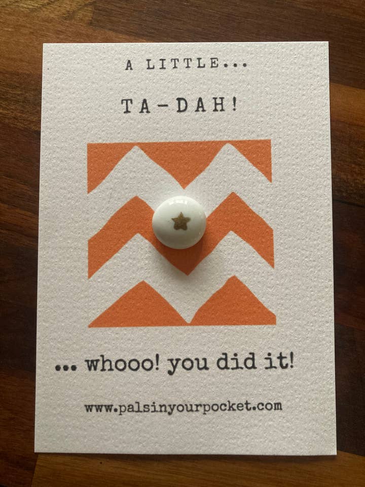 Piedra de regalo de felicitación y tarjeta. para venta al por mayor de Pals in your Pocket