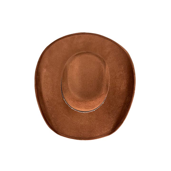 The Modern Cactus Co - Wholesale Cowboy Hat - Unisex - Unisex Vegan Suede Flat Crown Top Buffalo Cowboy Hats2