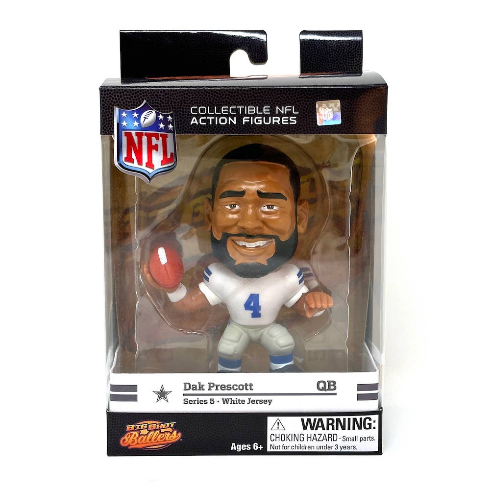 Party Animal, Inc. - Wholesale Figurine Toy - Kids - Dak Prescott Big Shot Baller White Jersey1