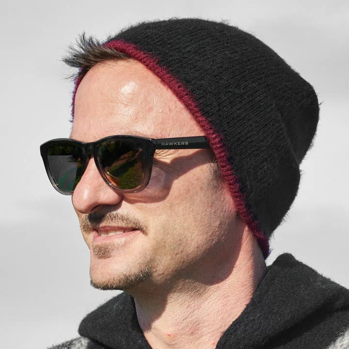 ECUALAMA - Wholesale Beanie - Unisex - Reversible Alpaca Wool Brushed Unisex Beanies Handmade In Ec19