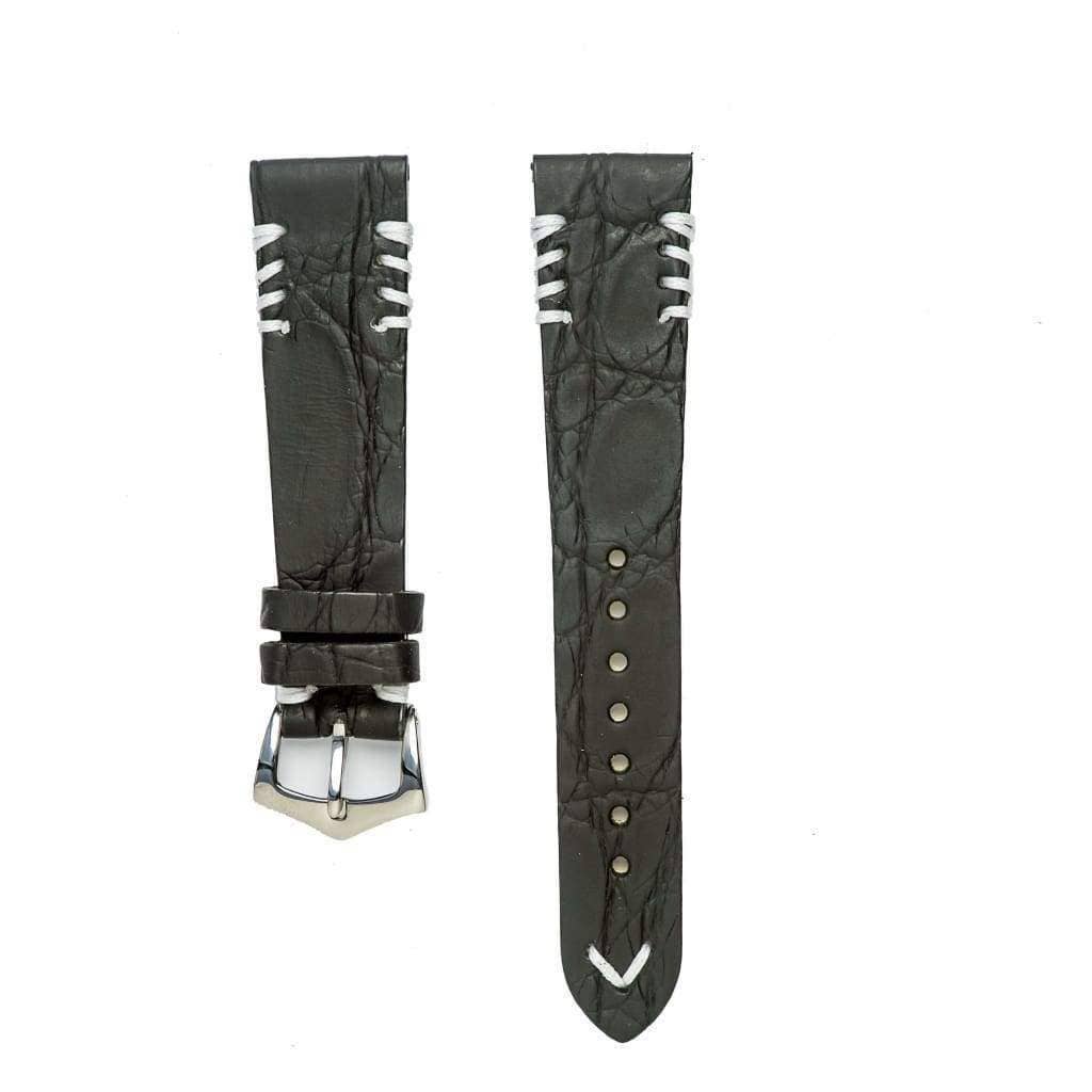 MilanoStraps - Wholesale Watch Band/Strap - Women's - Rubberized Crocodile Watch Strap with Tribal Stitches5