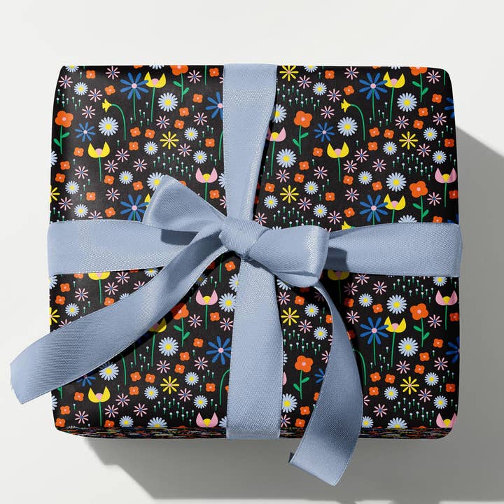 My Darlin' – wholesale Flat wrap – Chanson de Fleurs Floral Pattern Gift Wrap Sheets or Roll0