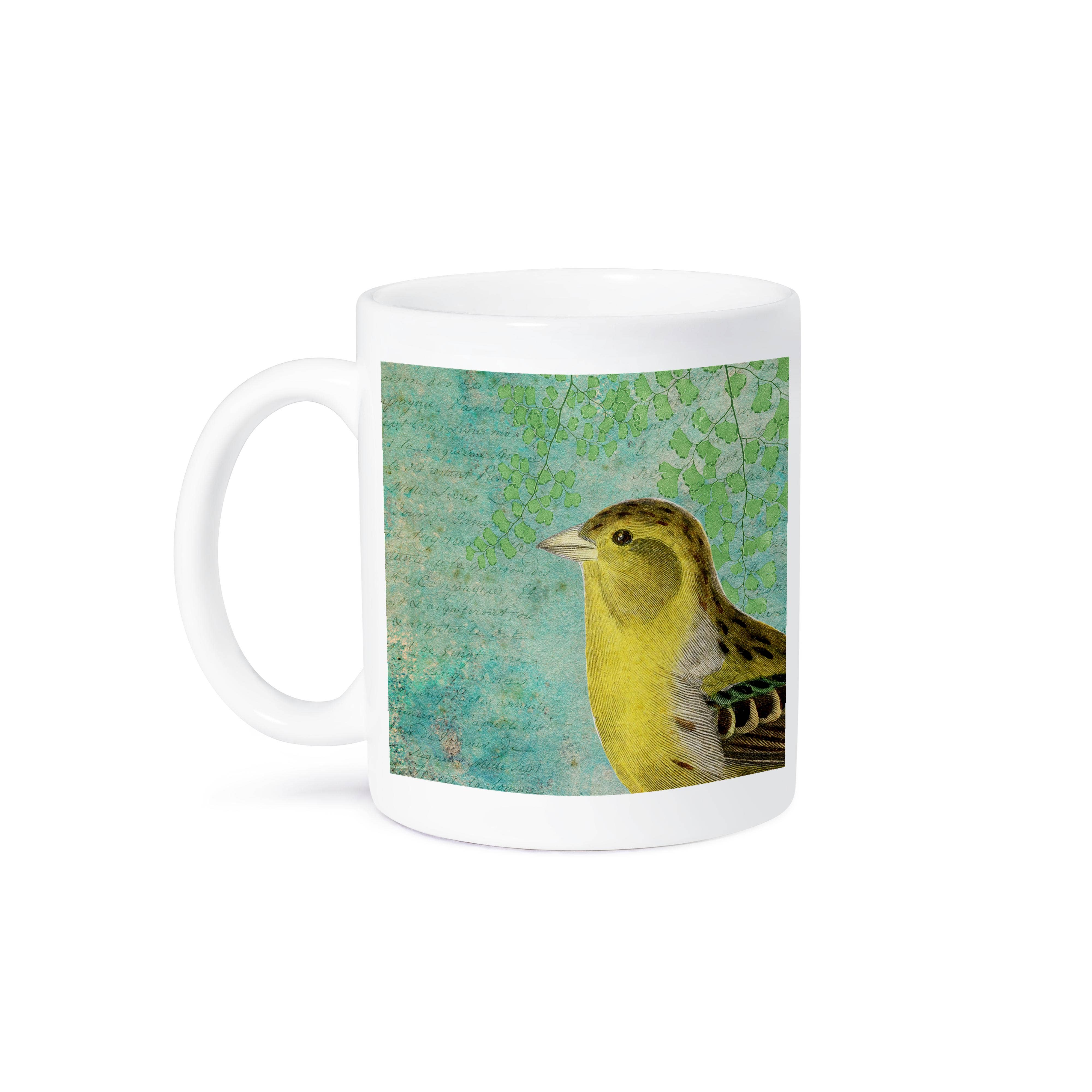 3dRose - Wholesale Coffee Mug - 3dRose, Vintage Yellow Canary Bird, Mug8
