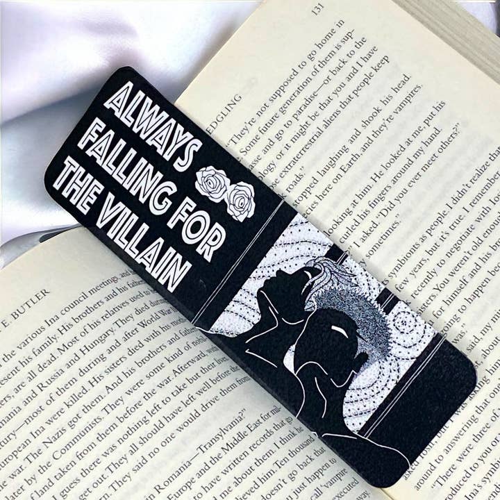 Handmade Gay Love Bookmark for Book Lovers for wholesale by Solo Souls