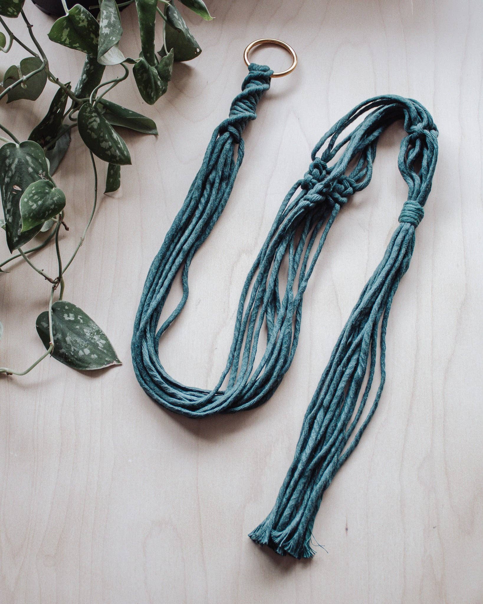 Modern Bo Studio - Wholesale Hanging Planter - Basic Macrame Plant Hanger4