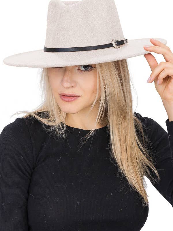Modern Western Wear Wide Brim Hat for wholesale by Cap Zone