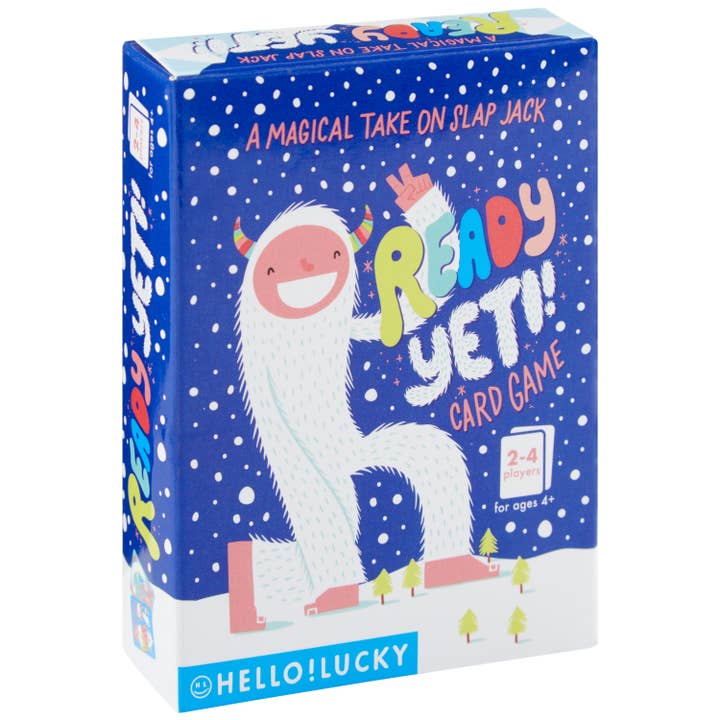 Hello!Lucky Ready Yeti Card Game for wholesale by C.R.Gibson Signature | Baby & Kids