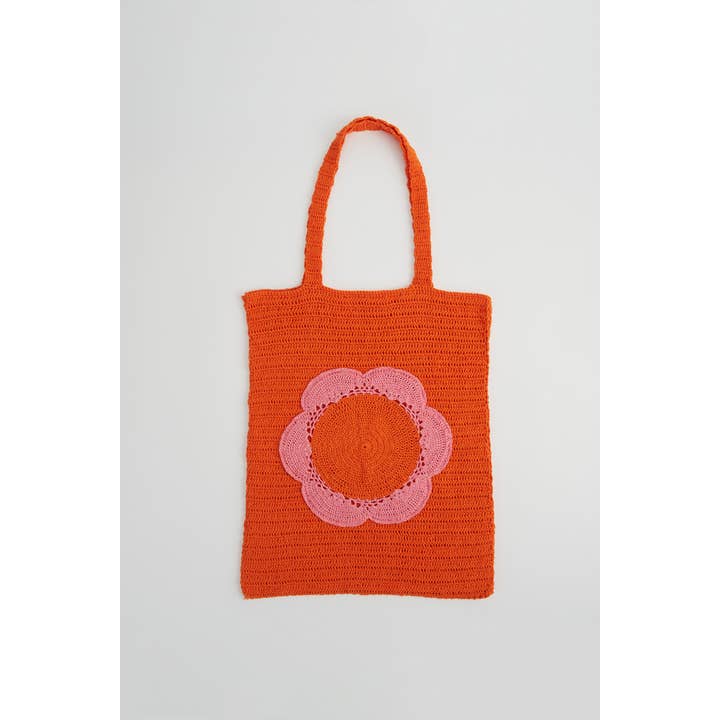 Turtle Bags - Wholesale Tote Bag - Women's - Daisy Bag - Crochet over the shoulder tote1