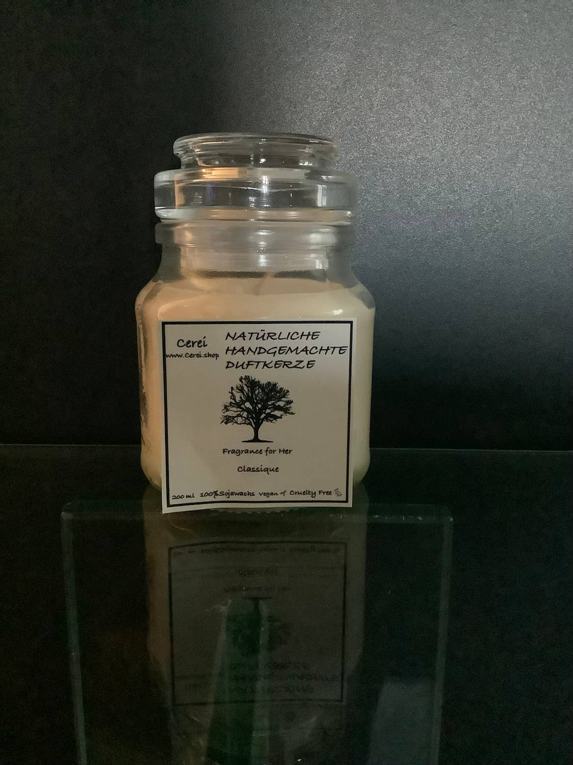 Cerei - Wholesale Jar/Filled Candle - Classique for her