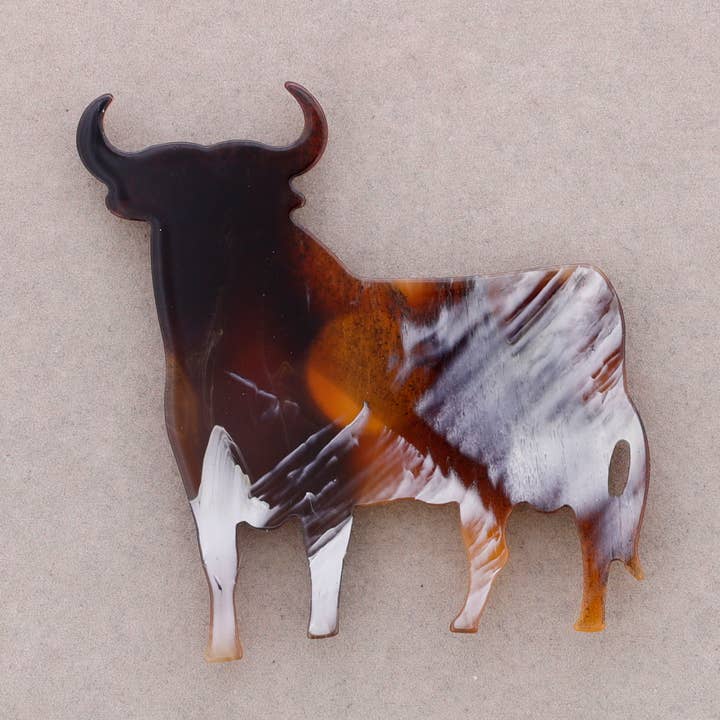 Stierhars Iman Broche voor wholesale door Sonata