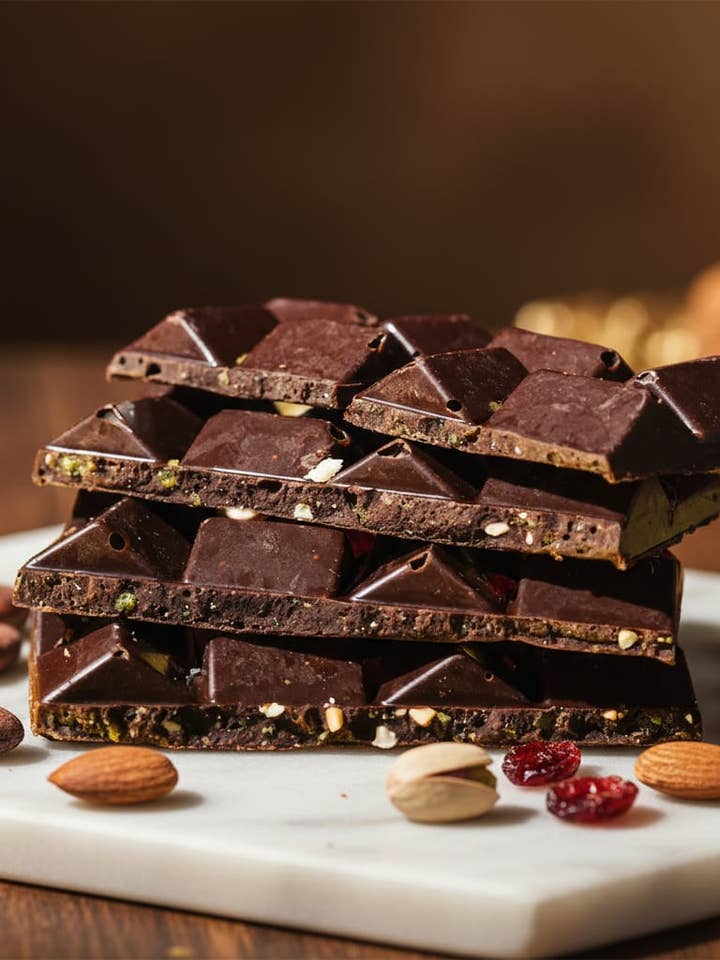 Barretta di cioccolato vegano fondente UMAMI NOIR per la vendita all'ingrosso da parte di GOURMET VEGAN S.L