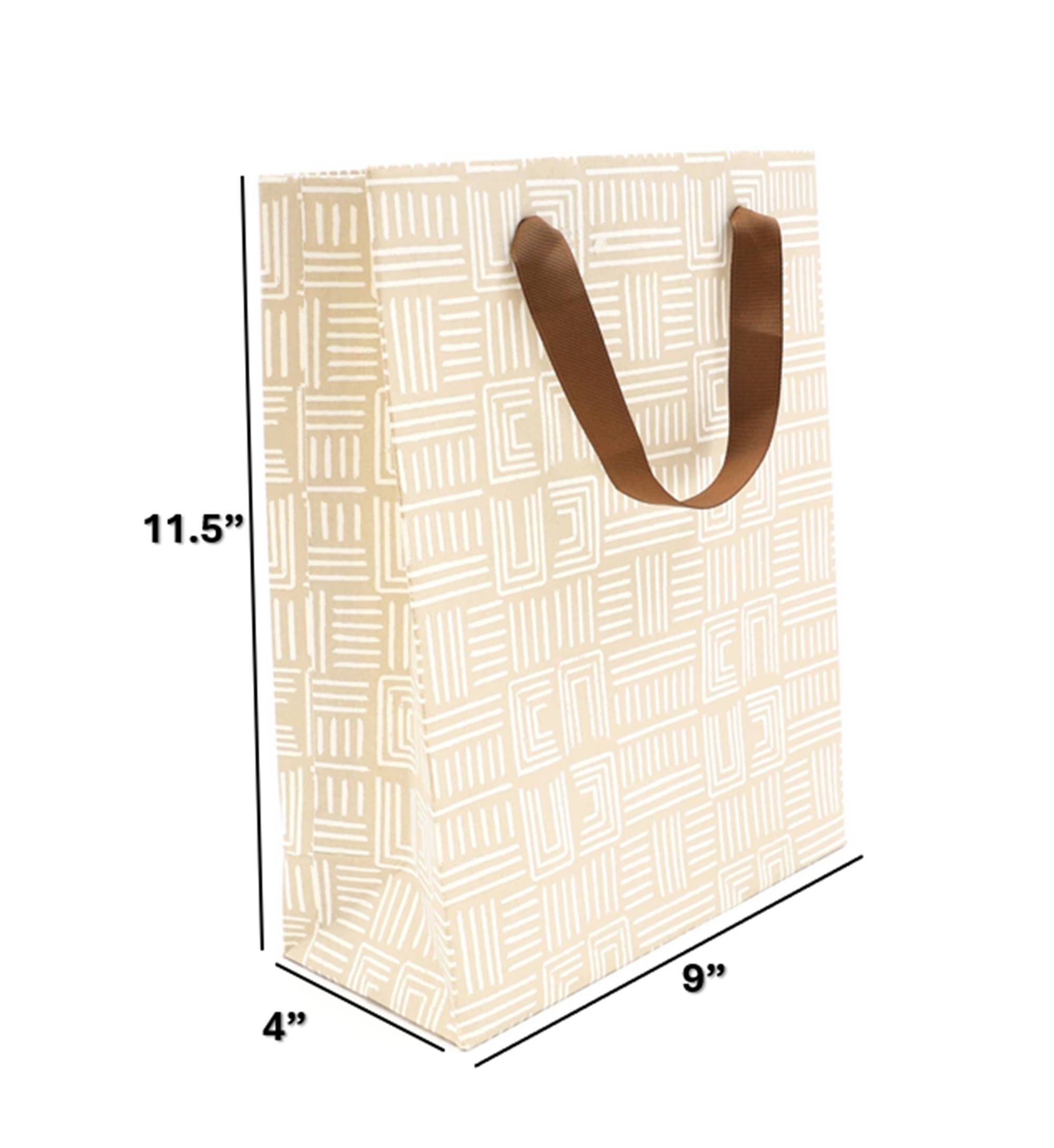 ExpoBazaar - Wholesale Gift Bag Set/Pack - Gift Bag | Handmade Paper Bag | Pack of 5 | 9 X 4 X 11.5"5