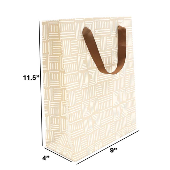 ExpoBazaar - Wholesale Gift Bag Set/Pack - Gift Bag | Handmade Paper Bag | Pack of 5 | 9 X 4 X 11.5"5