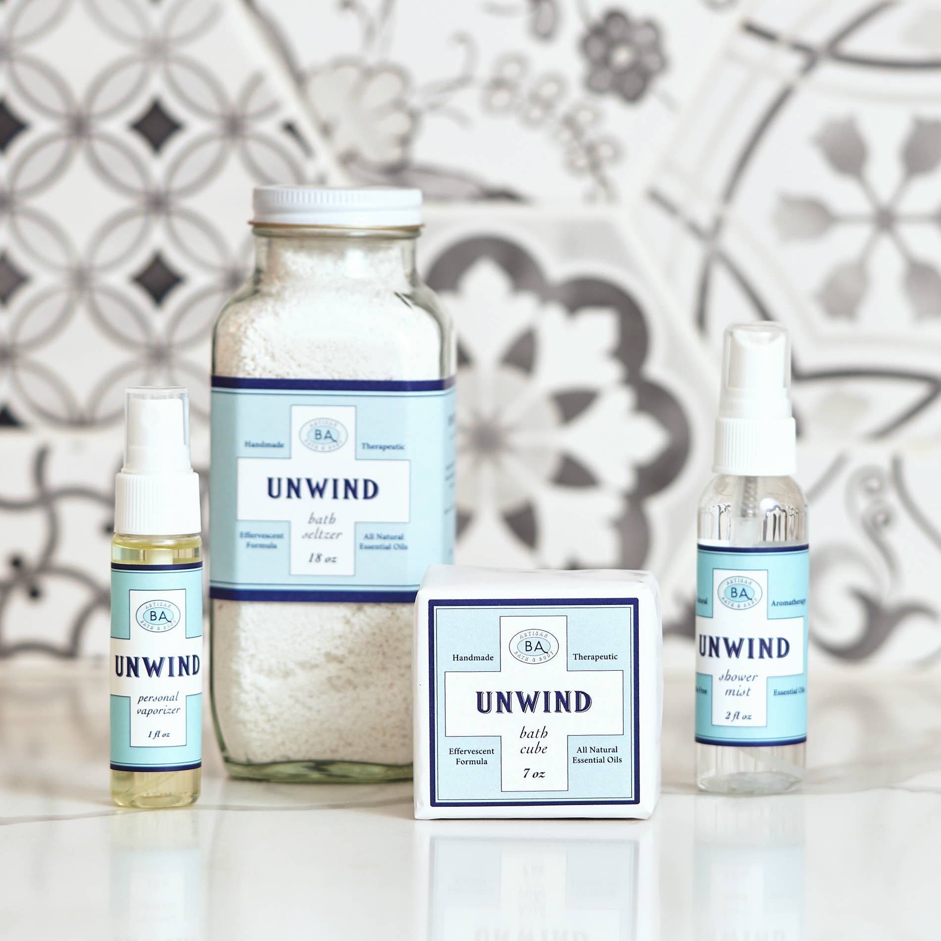 Baudelaire – wholesale Aromatherapy mist – Unwind Shower Mist 2oz2