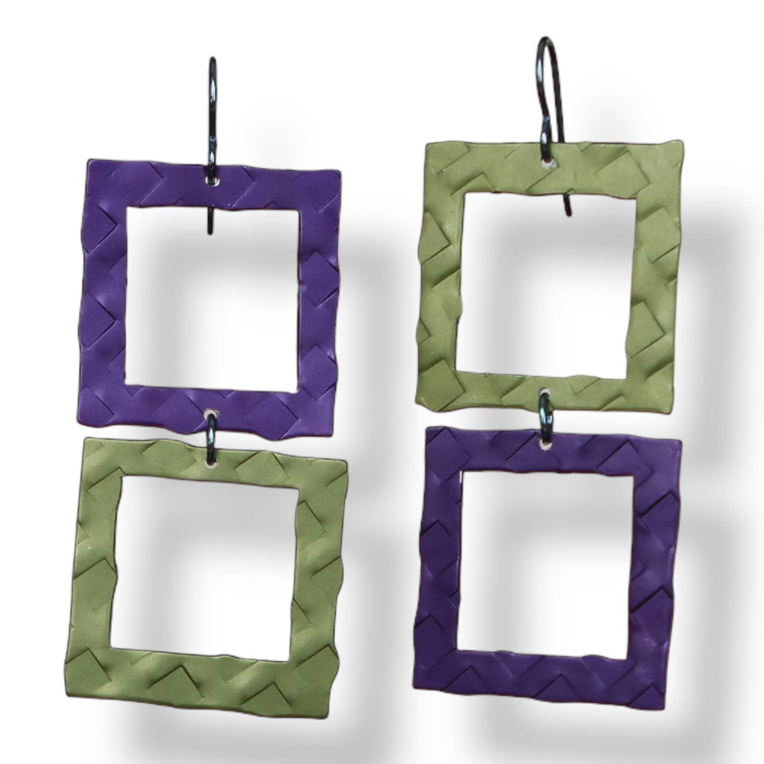 Q3 Art Inc. - Venta al por mayor Pendientes colgantes - Pendientes Cuadrados Surtidos10