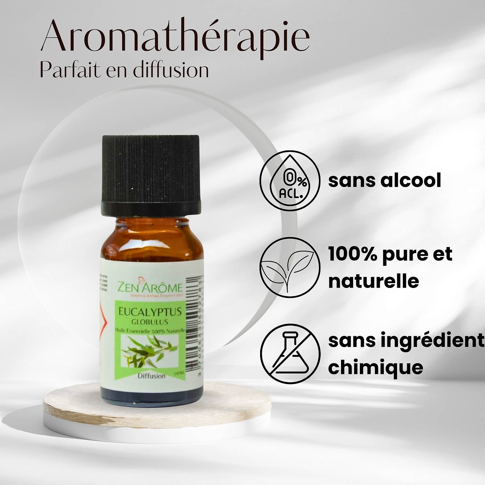 Zen'Arôme – wholesale Eterisk olja – Eukalyptus eterisk olja – 100 % naturlig – 10 ml2