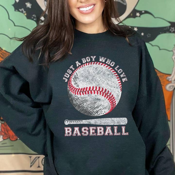 Vivtrek - Wholesale Graphic Sweatshirt - Unisex - Baseball Lover Boy Sweatshirt, Baseball Mom Dad5