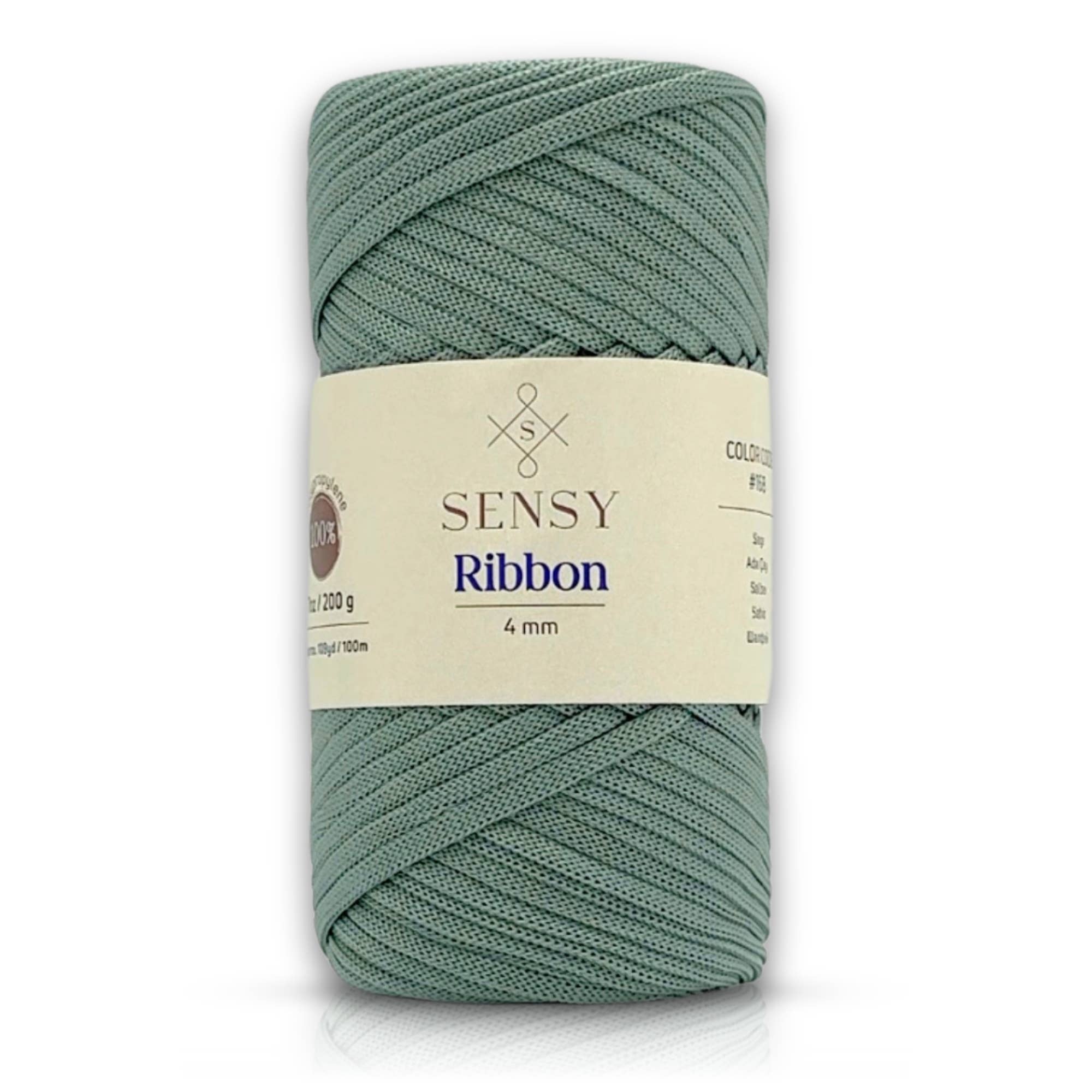 Sensy - Wholesale Craft Supplies - Sensy Premium 4mm - 109 Yards 100% Polyester Macrame Ribbon34