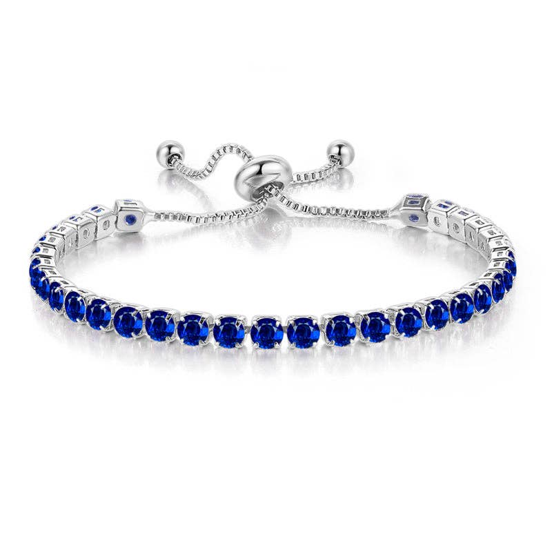 Perimade & Co. LLC - Wholesale Tennis Bracelet - Birthstone Wedding Tennis Bracelet in Solid Copper10