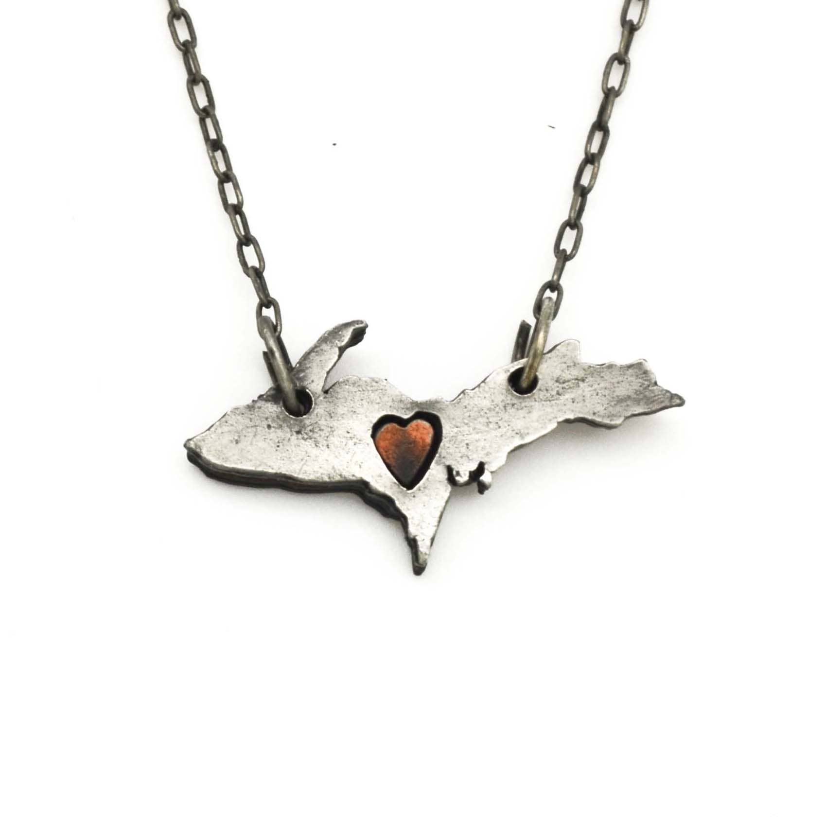 Anju Jewelry - Vente Colliers à pendentif - Home State Jewelry - Collier en étain11