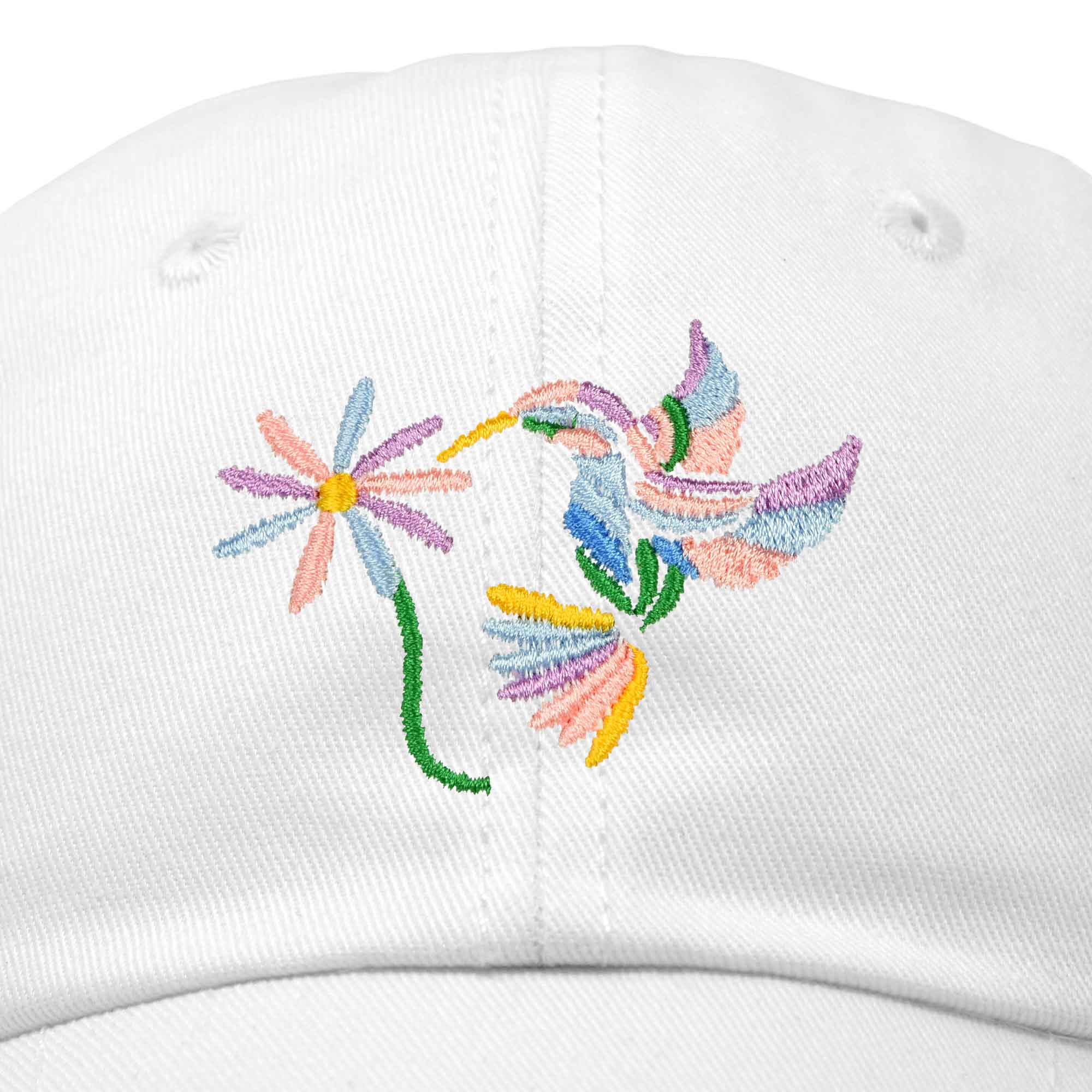 Dalix - Wholesale Baseball Cap - Women's - DALIX Pastel Hummingbird Hat Womens Embroidered Baseball Cap21