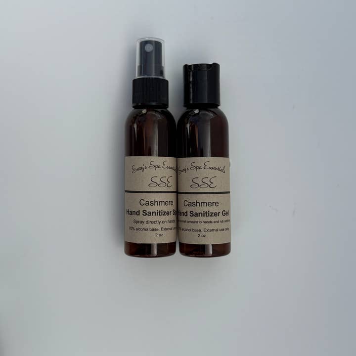 Suzy Spa Essentials - Wholesale Hand Sanitizer - oz Hand Sanitizer – Lavender or Cashmere (Spray or Gel) 3