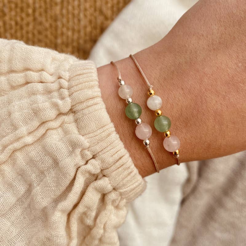 Typisch Shanna - Wholesale Beaded Bracelet - Gemstone Affirmation Bracelet - Dear Mom1