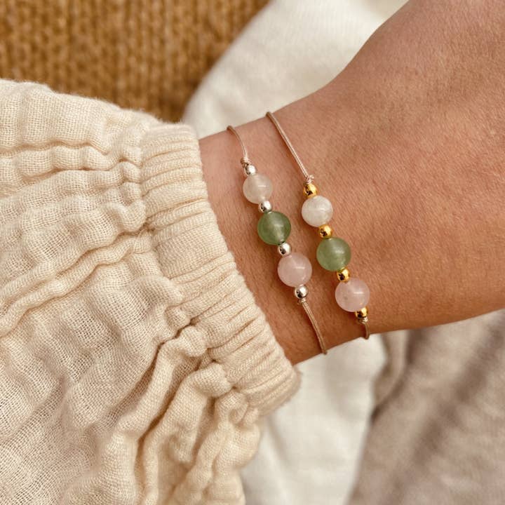 Typisch Shanna - Wholesale Beaded Bracelet - Gemstone Affirmation Bracelet - Dear Mom1