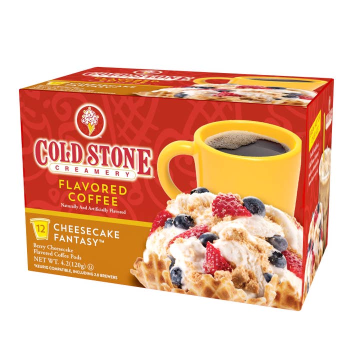 Two Rivers Coffee - Wholesale Coffee Pods - Cold Stone Creamery Cheesecake Fantasy Coffee Pods