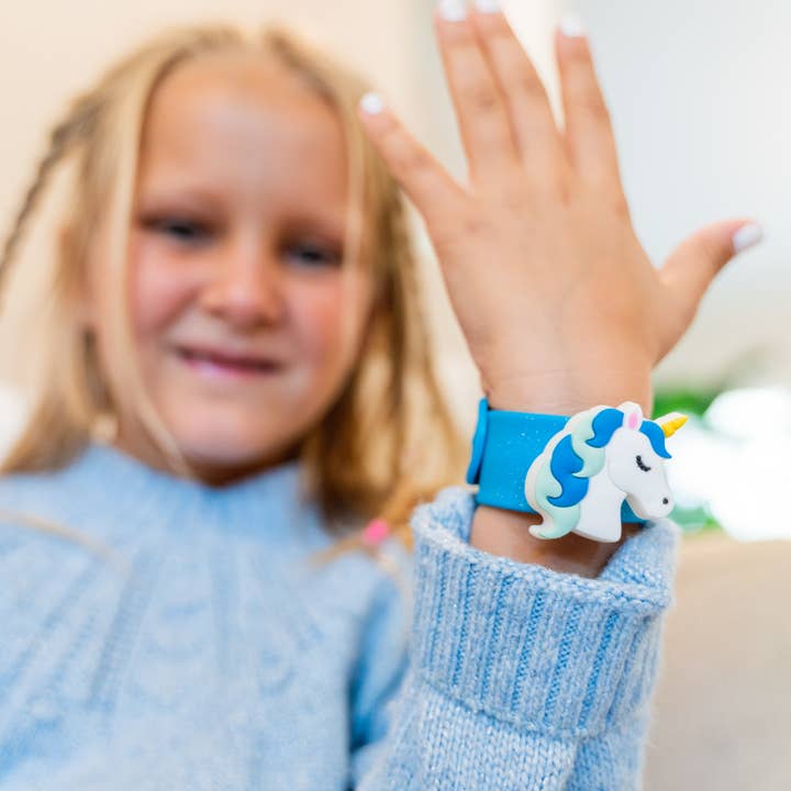 Frog Sac - Wholesale Light-Up Toy - Kids & Baby - Light Up LED Unicorn Slap Bracelets - 3 Pack9