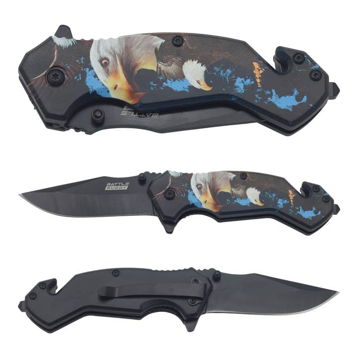 Smithco Distributing - Wholesale Pocket Knife/Holder - Battle Buddy Knives, Pocket Knife147