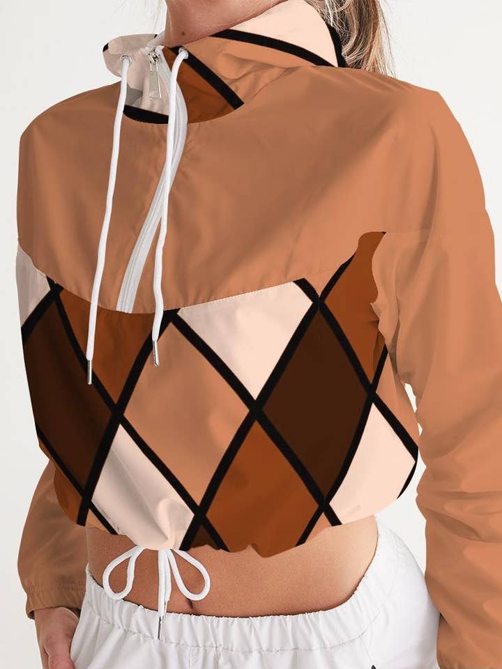 Dwayne Elliott samling kvinnors beskurna Windbreaker för wholesale av Dwayne Elliott Collection