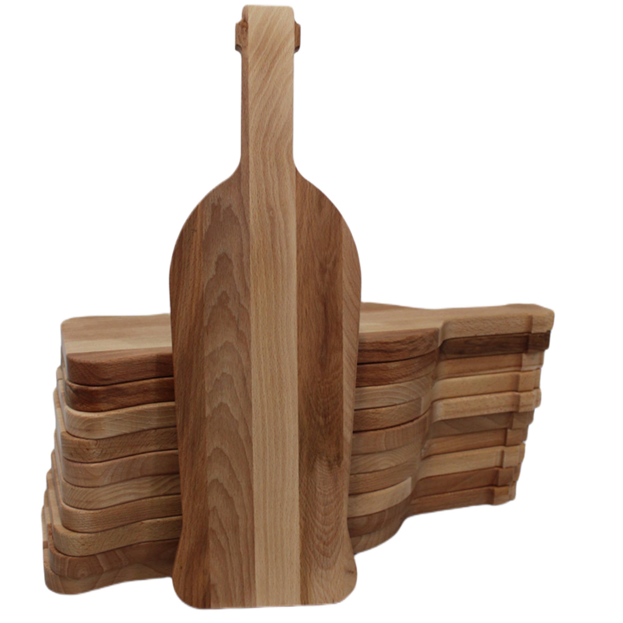 West Coast General Store - Wholesale Cutting Board - Guardamar Borrelplank Wijnfles Cutting Board - (47,5x15x2cm)1