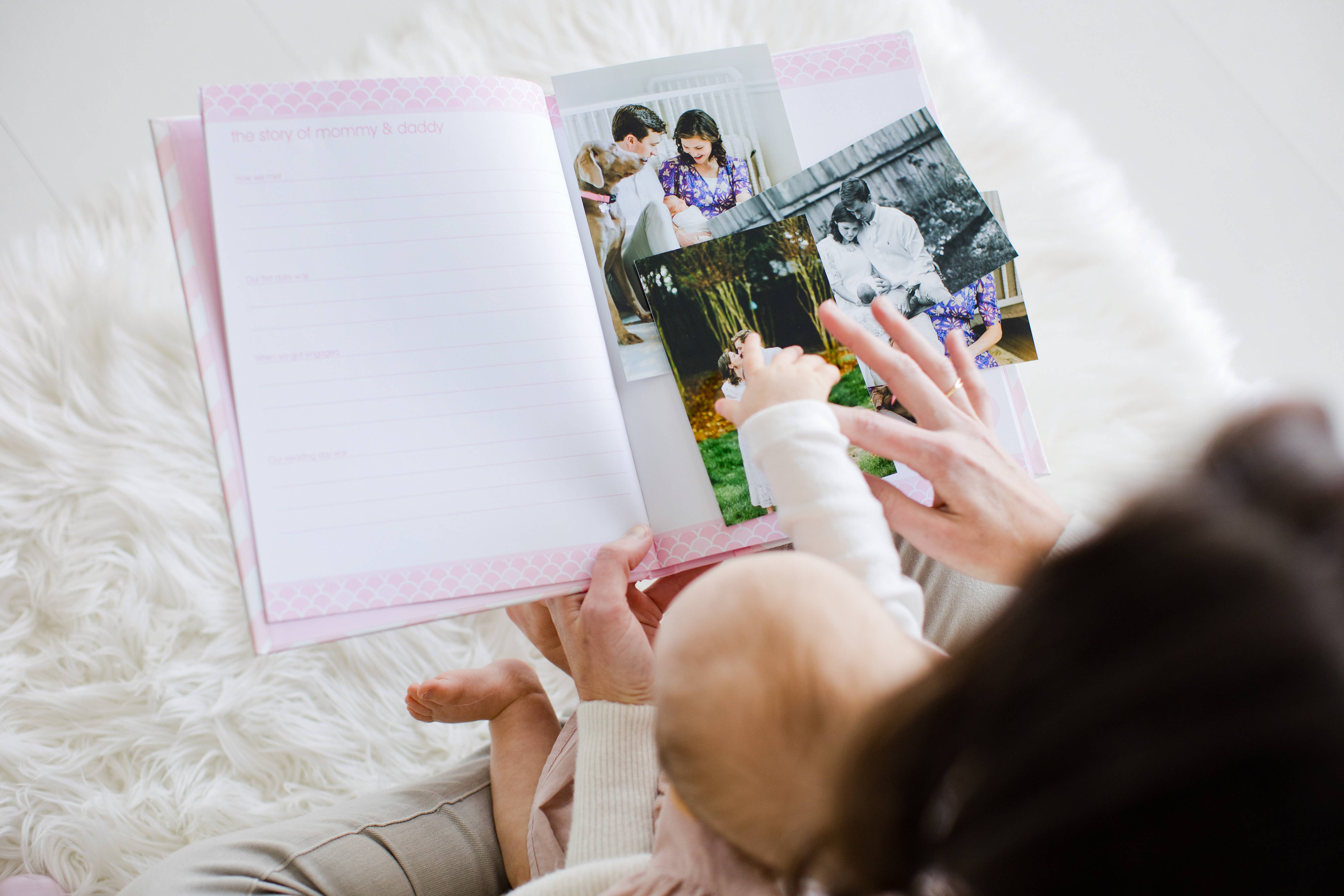 Pearhead - Wholesale Memory Book - Kids & Baby - Chevron Baby Book and Clean-Touch Ink Pad Kit21