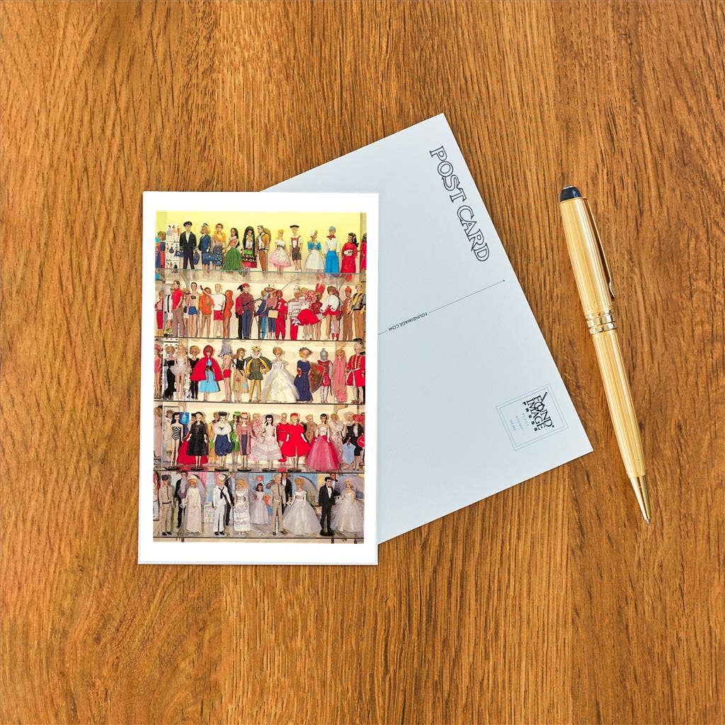Found Image Press - Wholesale Postcard - Postcard NP-101 Barbie Doll Collection1
