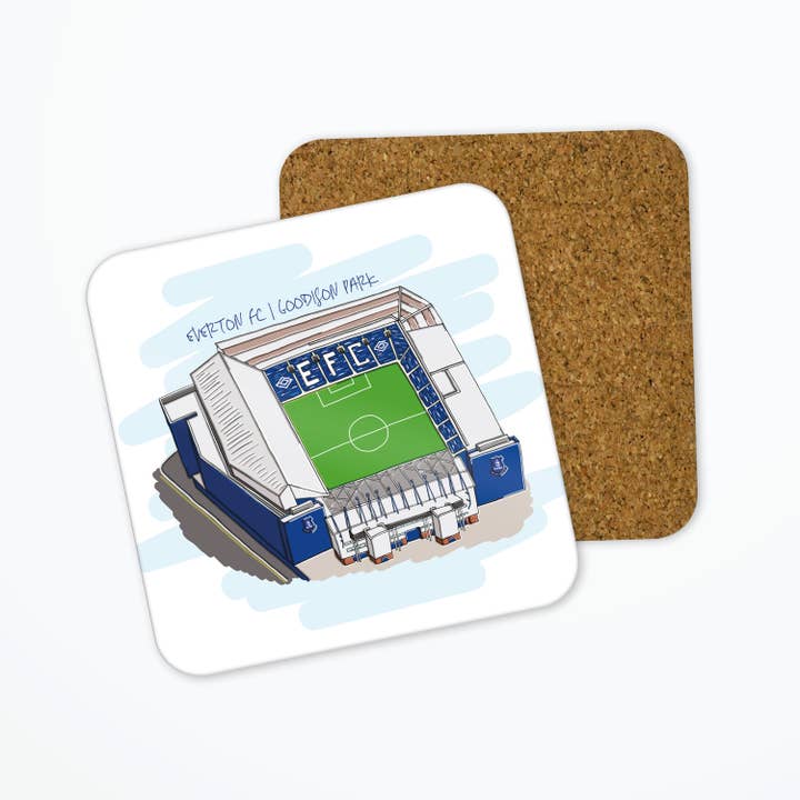 Moo & Snip - Wholesale Coasters - Everton FC Stadium Coaster