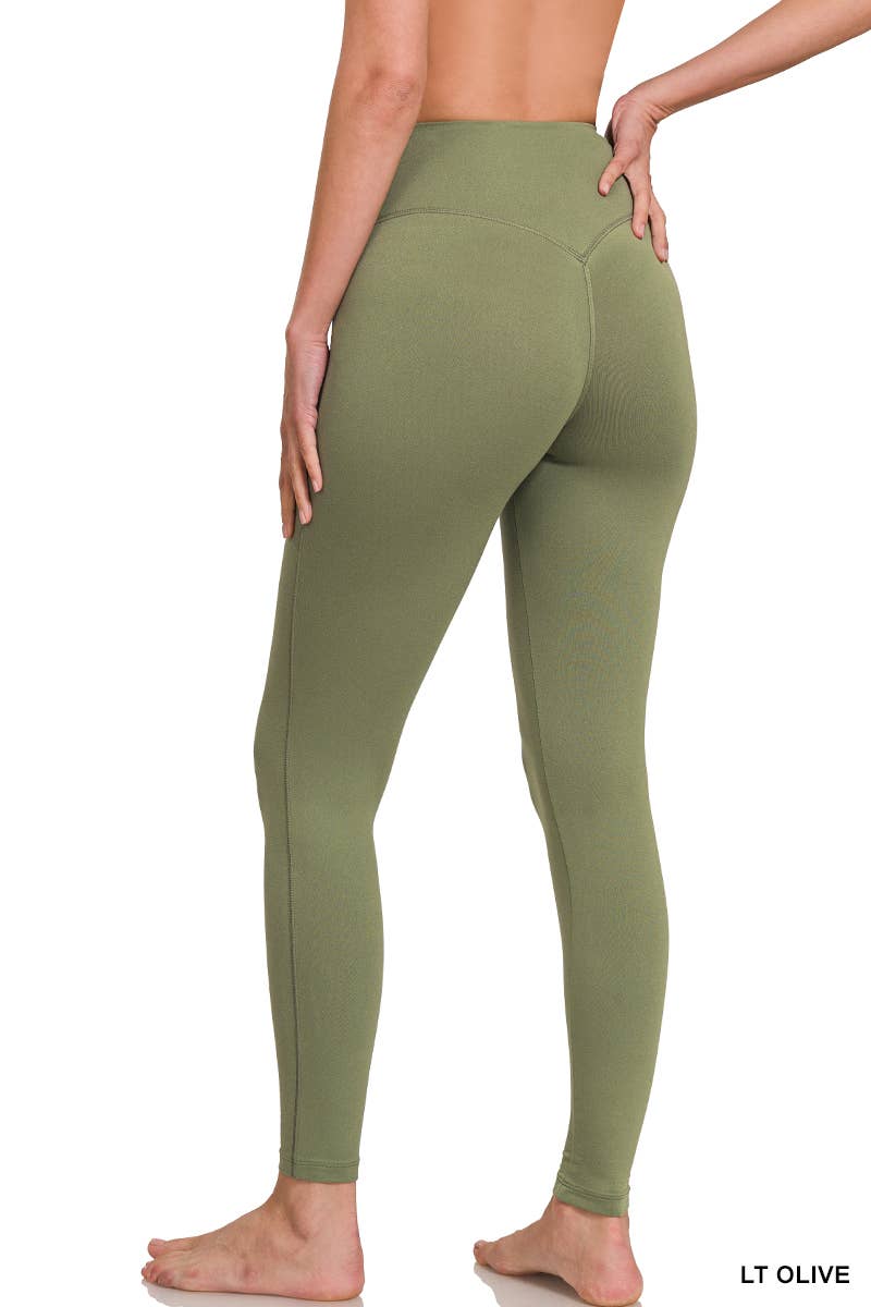 42POPS - Wholesale Athletic/Lounge Leggings - Women's - ",,..._ Waistband Full Length Leggings14
