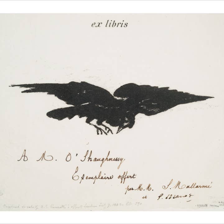 Ex Libris Per Arthur William Edgar O'Shaughnessy, 1875 per la vendita all'ingrosso da parte di The Retrospect Group Collection