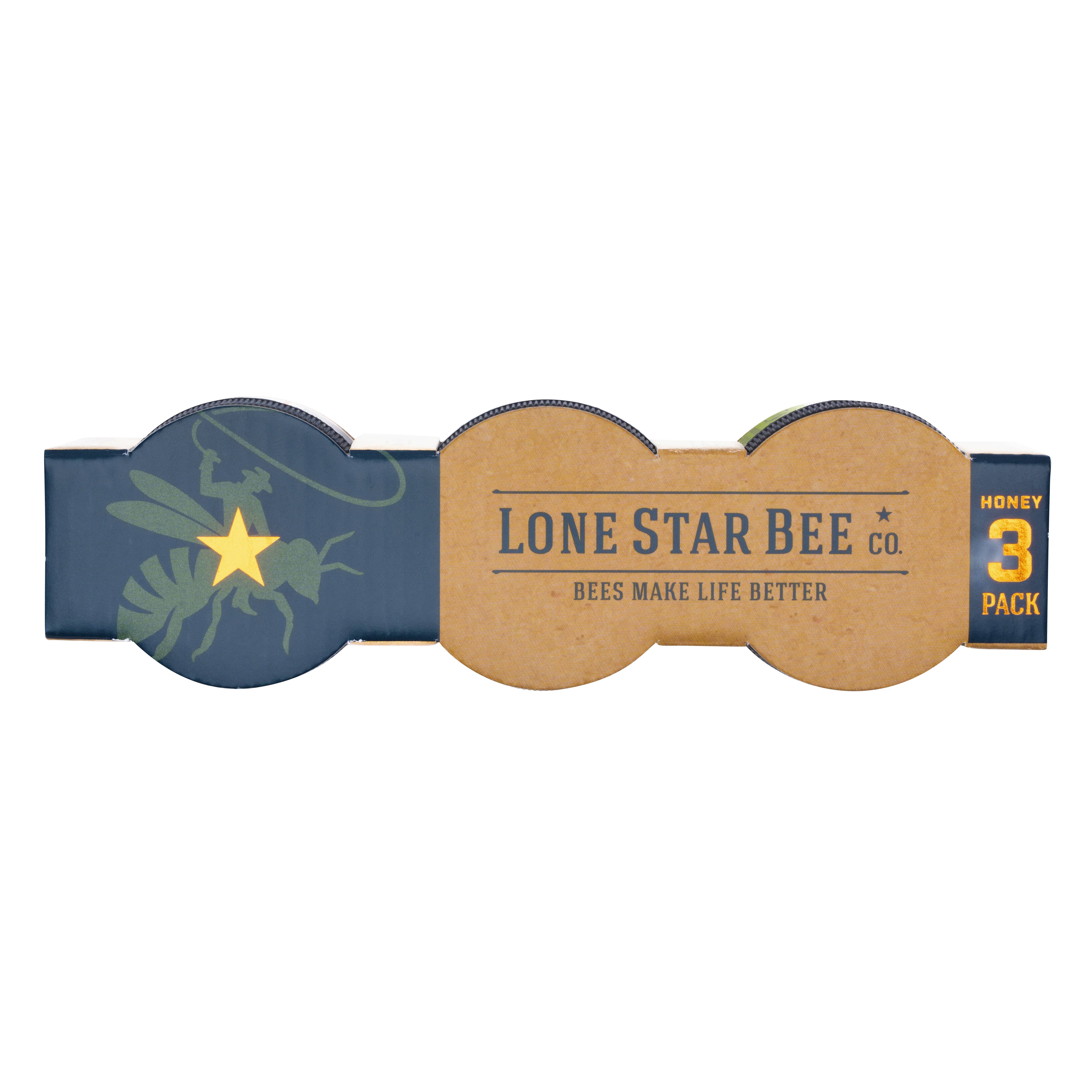 Lone Star Bee Company - Wholesale Honey - INFUSED Honey 3-Pack (3oz Jars) - Great for Easter!2