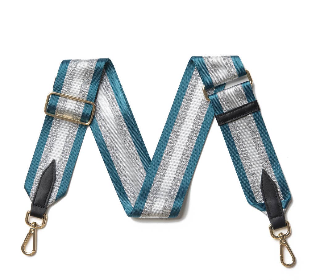 MONTTE DI JINNE - Wholesale Bag Strap - Women's - Bag Strap with Silken Finish - Metallic Stripes2